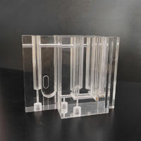 Precision machining acrylic accessory for hotel using
